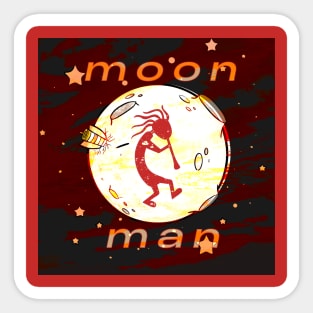 moon man Sticker